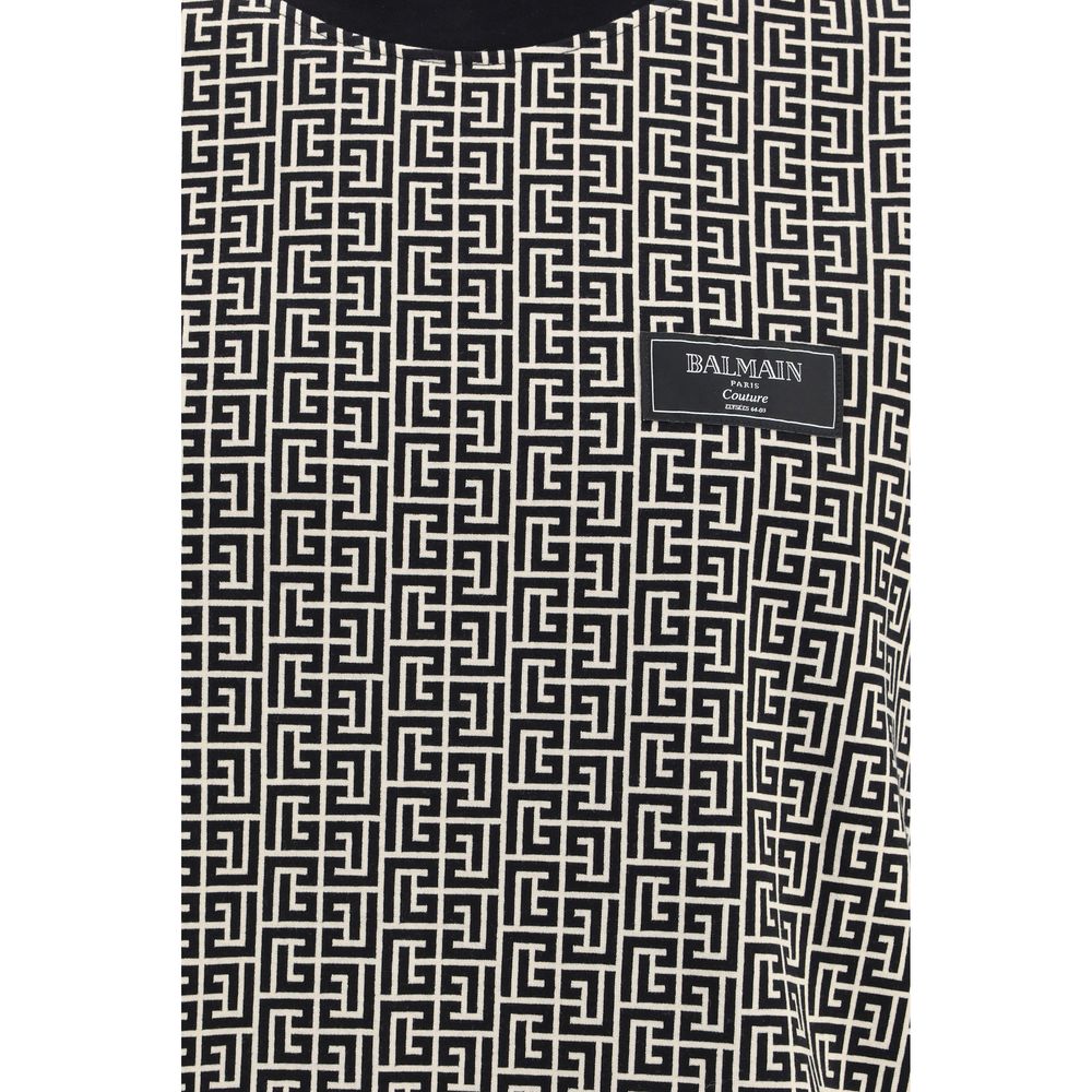 Balmain Multicolor Cotton T-Shirt - Image 3