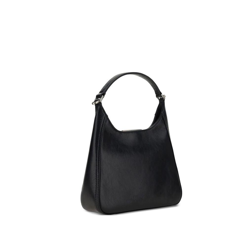 Balenciaga Black Lamb Leather Shoulder Bag - Image 3
