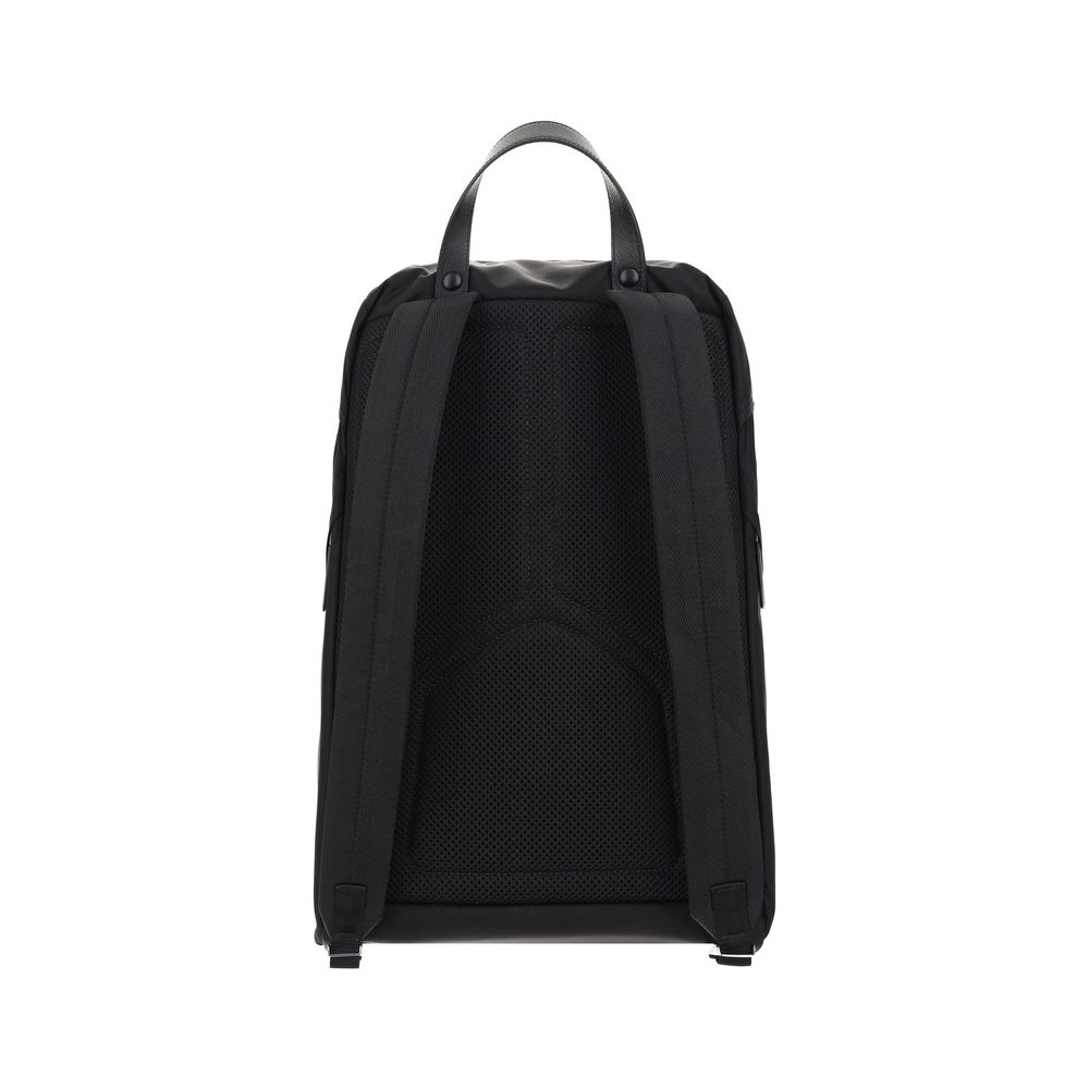 Prada Black Nylon Backpack - Image 3