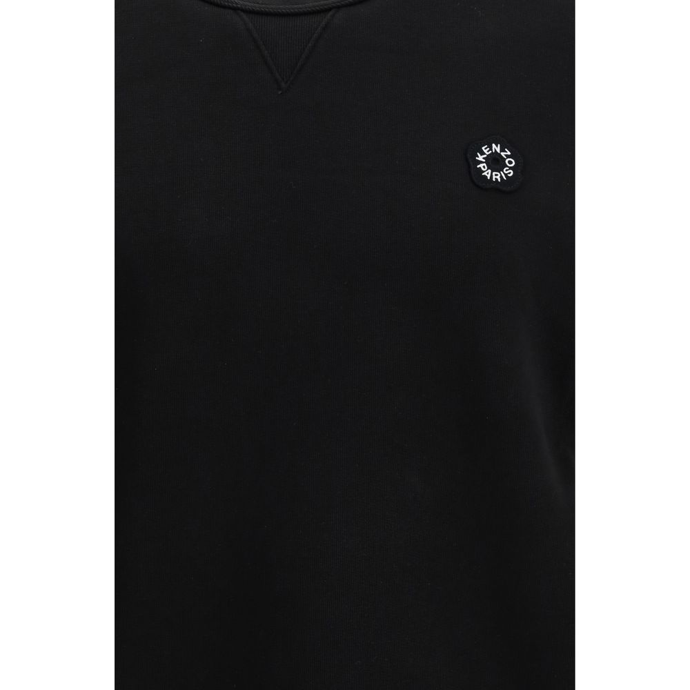 Kenzo Black Cotton Sweatshirt - Image 3