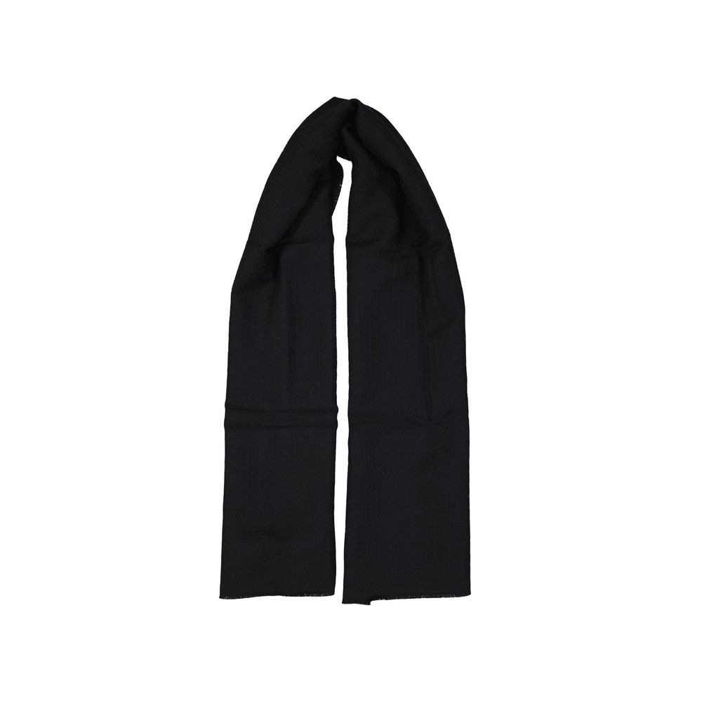 Givenchy Black Virgin Wool Scarf - Image 2