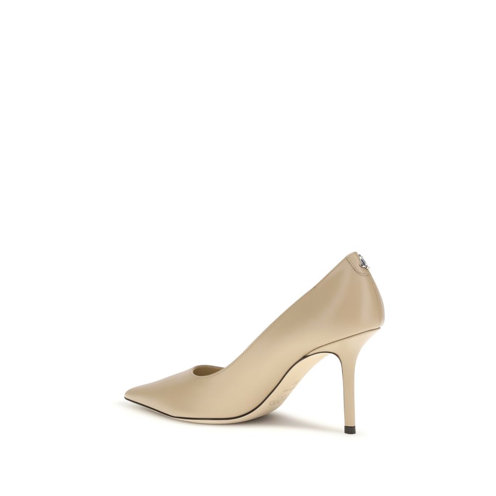 Jimmy Choo Multicolor Goatskin High Heel Pumps - Image 3