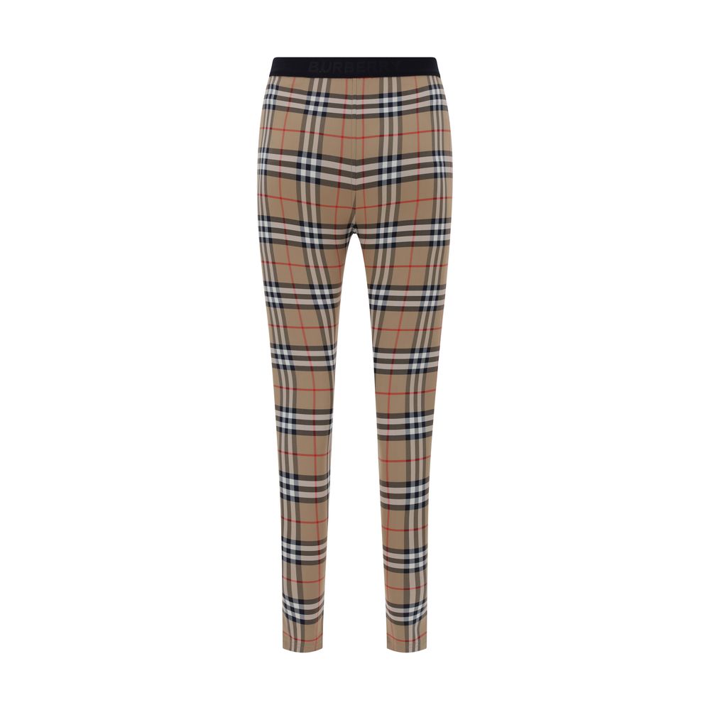 Burberry Brown Polyamide Leggings - Image 2