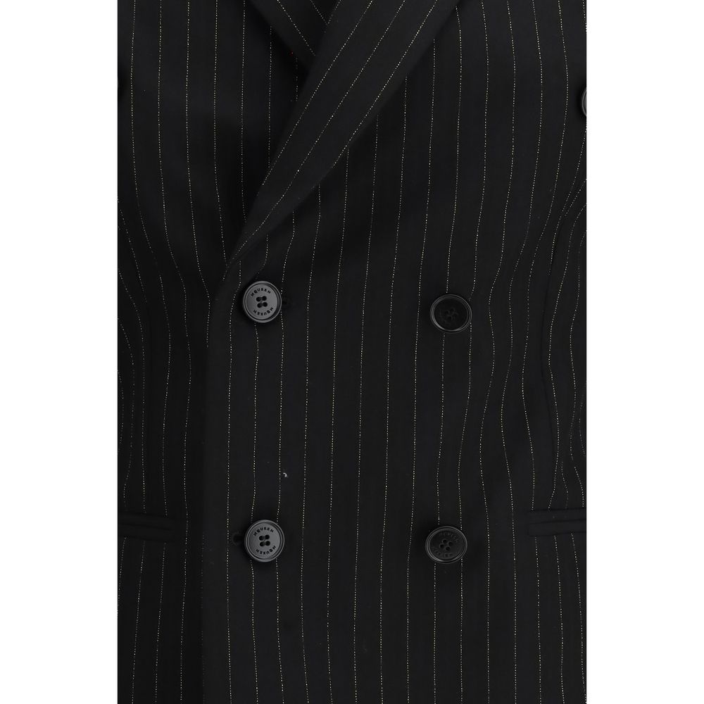 Alexander McQueen Black Wool Blazer - Image 3