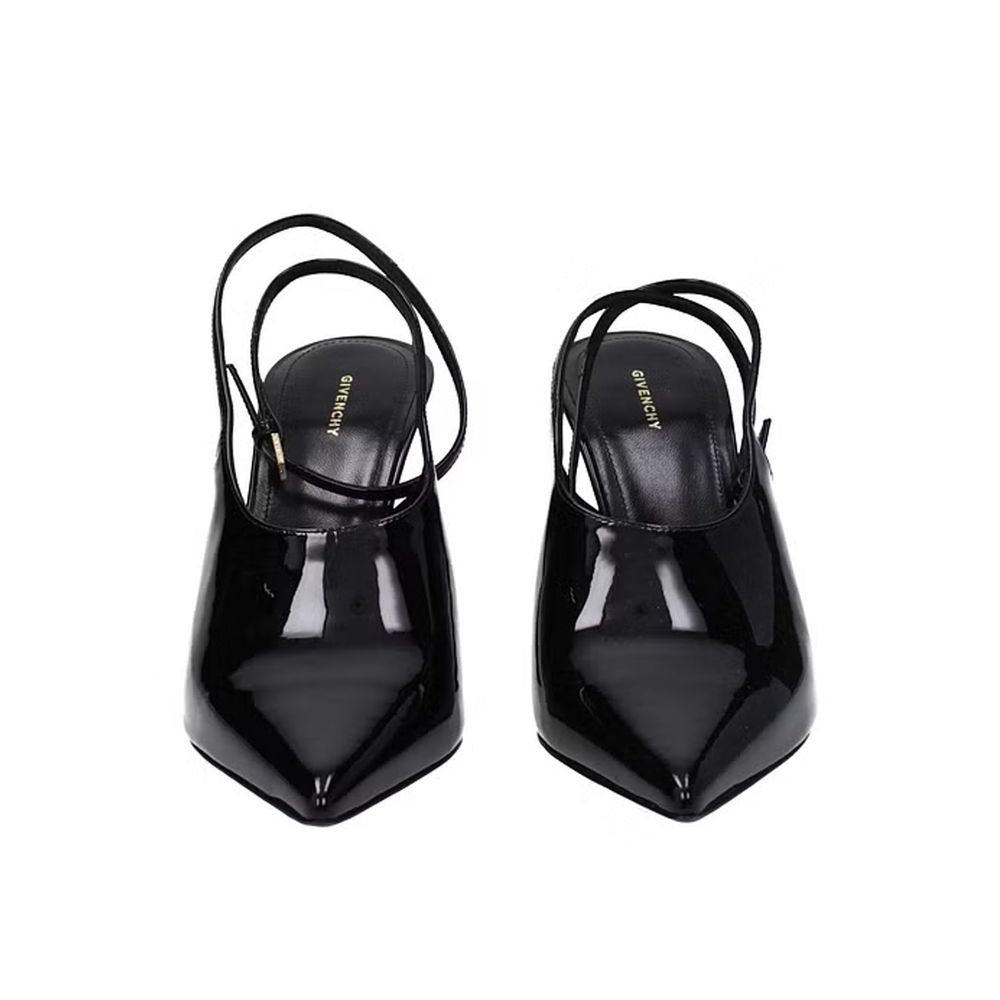 Givenchy Black Calfskin High Heel Pumps - Image 4