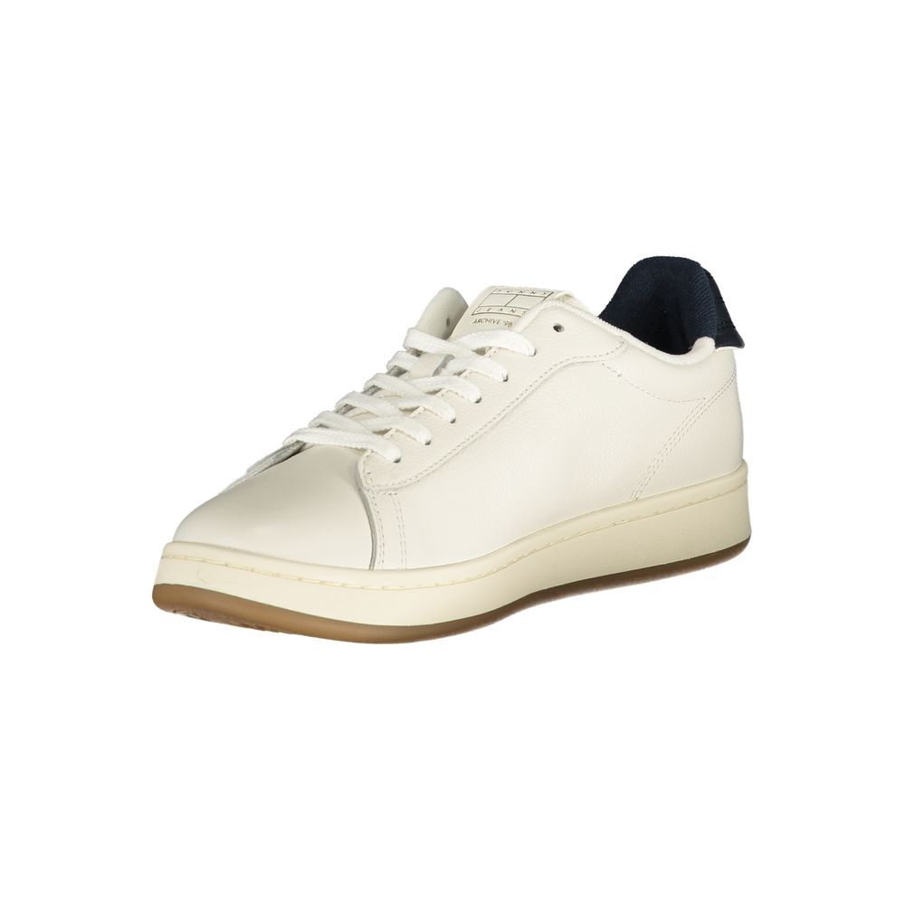 Tommy Hilfiger Bianco Poliuretano Men Sneaker - Image 3