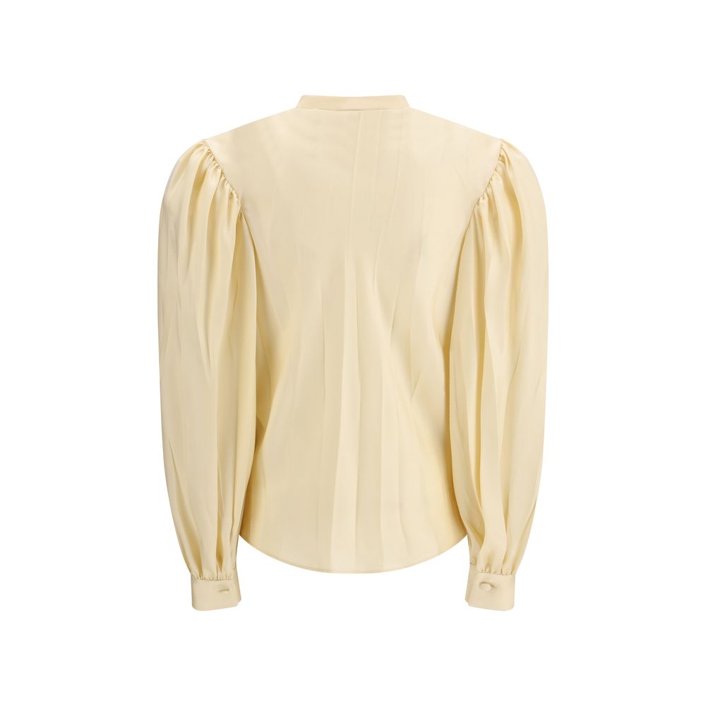 Gucci Beige Silk Shirt - Image 2