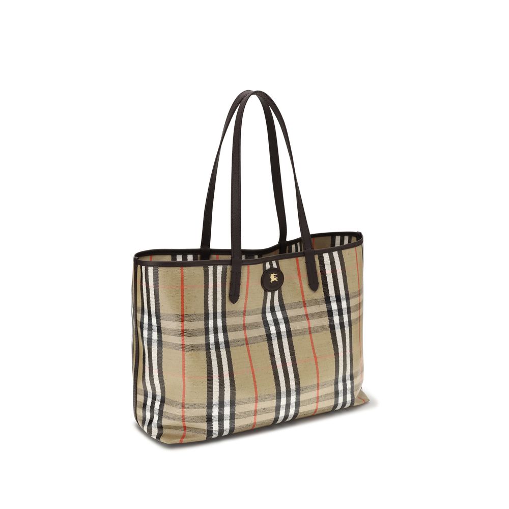 Burberry Multicolor Cotton Handbag - Image 2