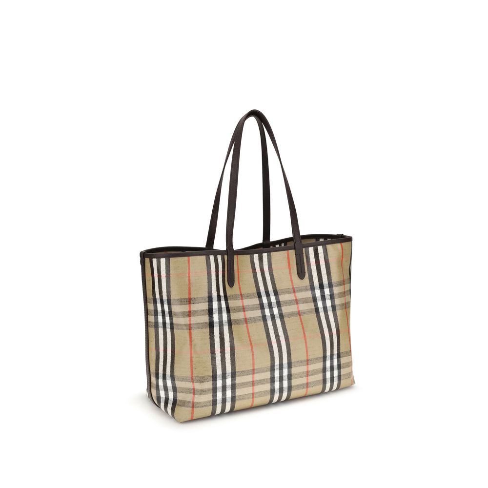 Burberry Multicolor Cotton Handbag - Image 3