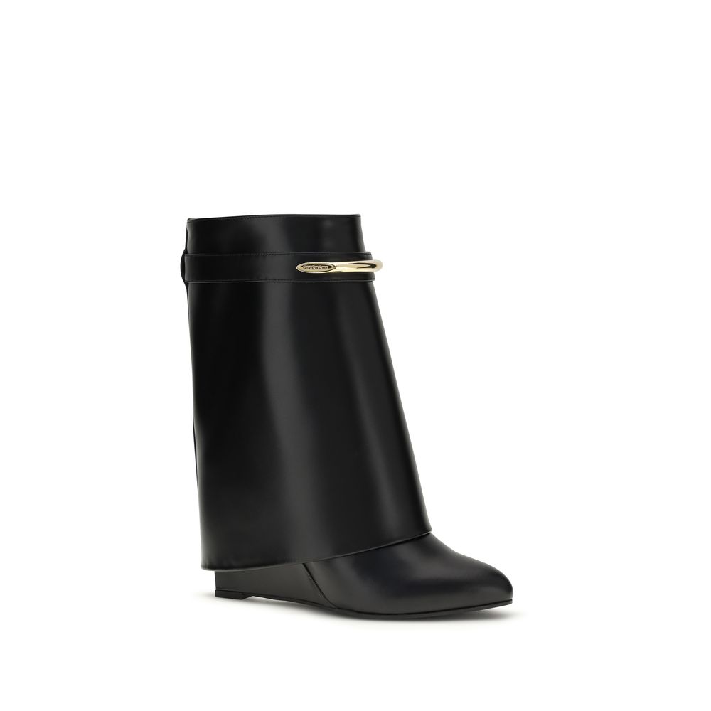 Givenchy Black Calf Leather Bos Taurus Ankle Boots - Image 2