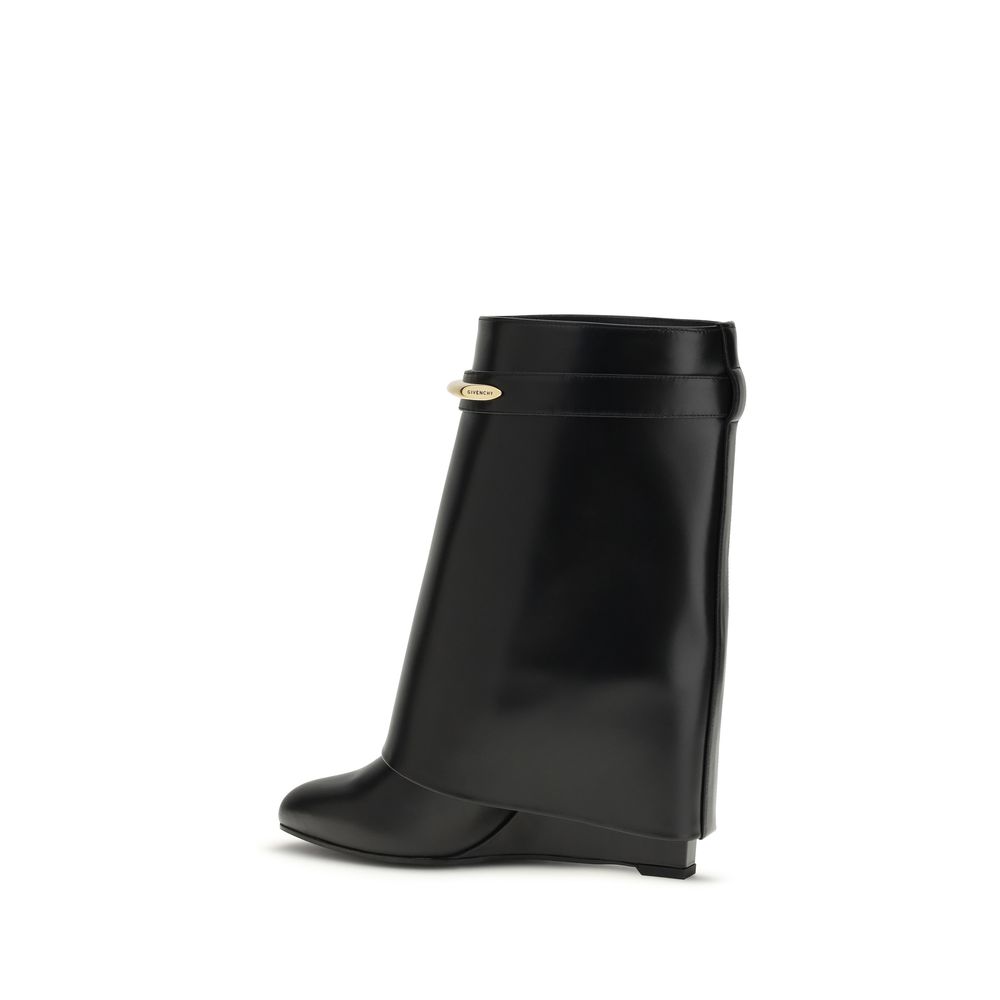 Givenchy Black Calf Leather Bos Taurus Ankle Boots - Image 3