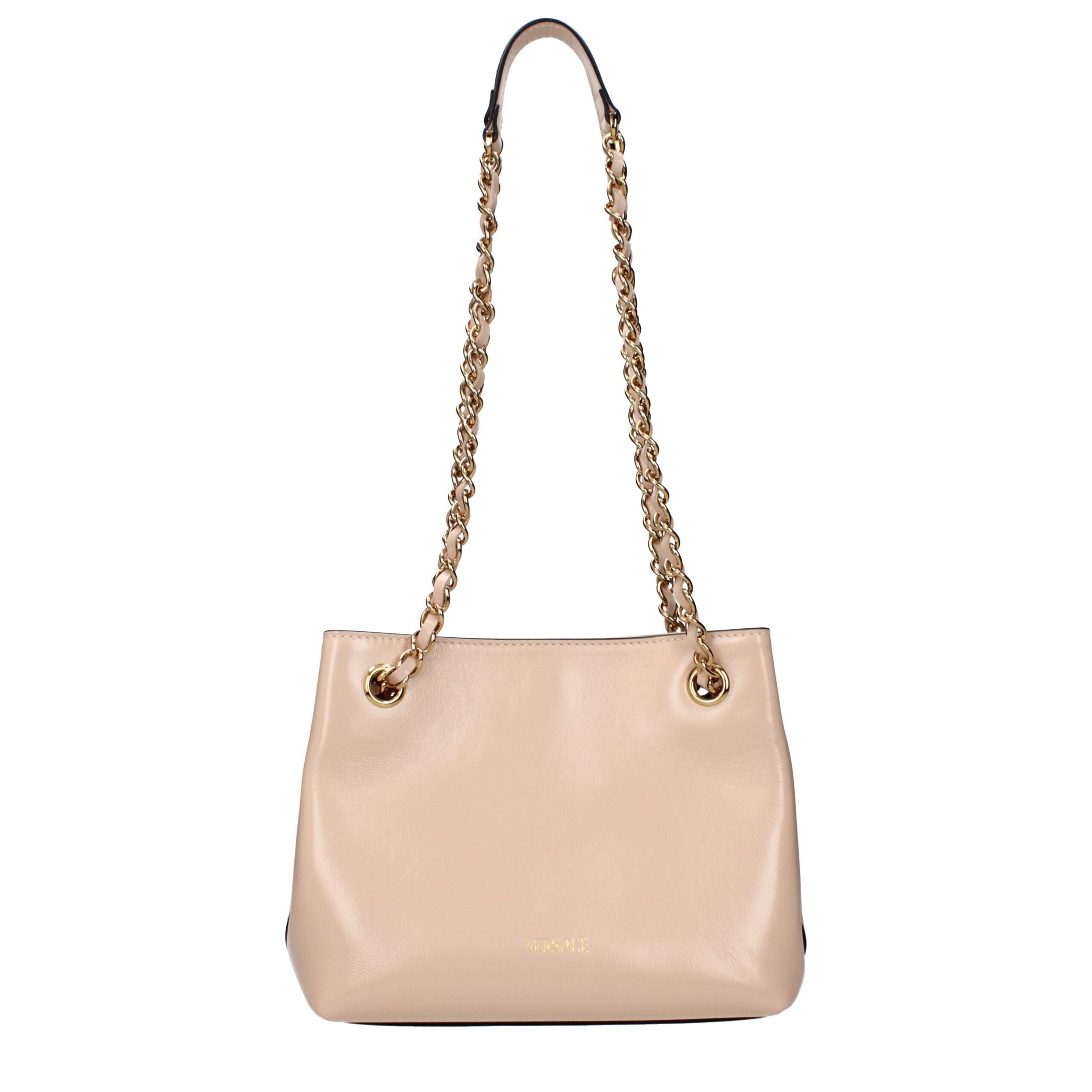Versace Pink Leather Shoulder Bag - Image 3
