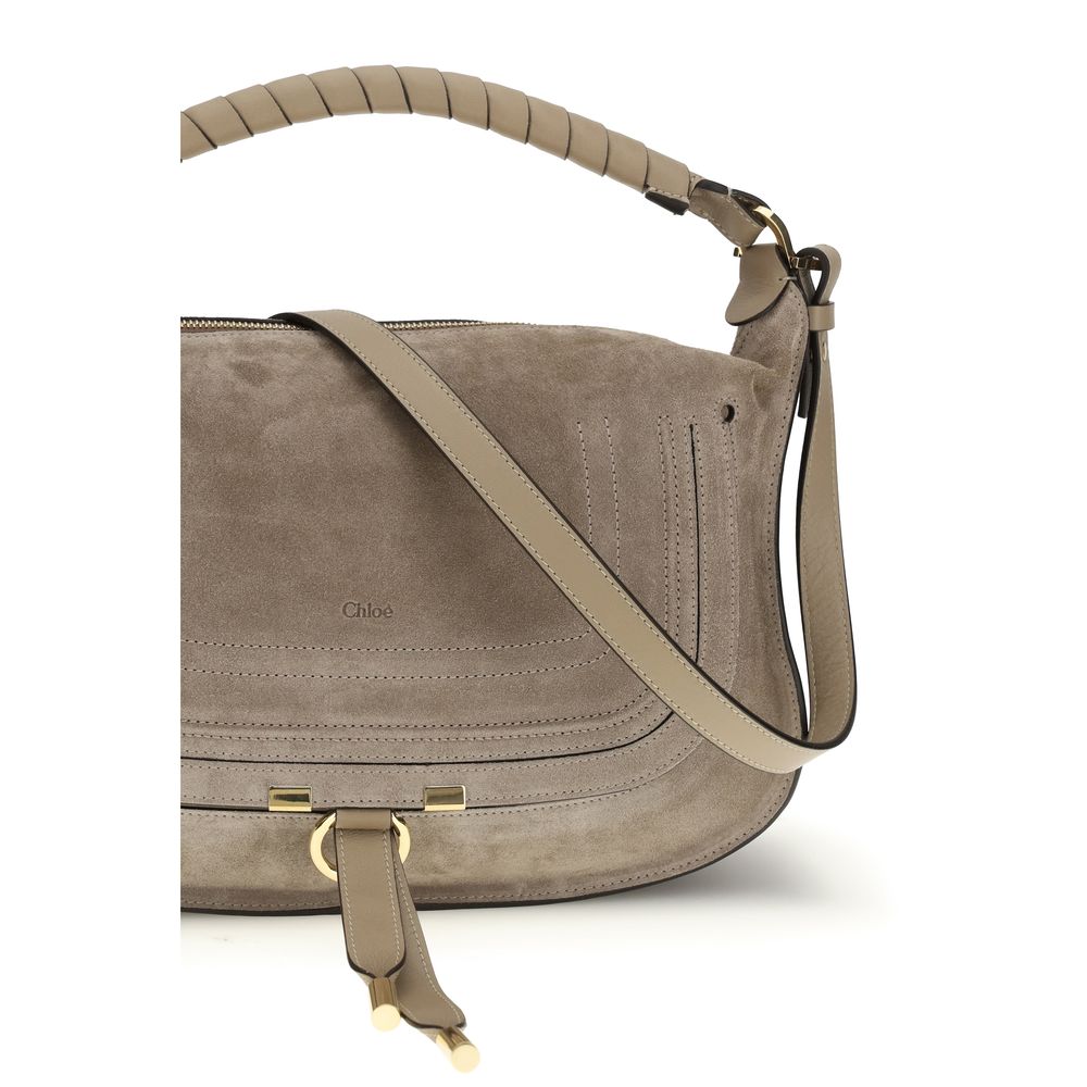 ChloƩ Beige Calf Leather Bos Taurus Shoulder Bag - Image 4