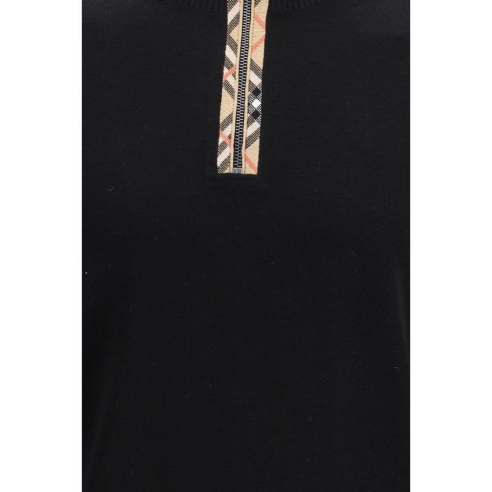 Burberry Black Wool Sweatshirt - Image 3