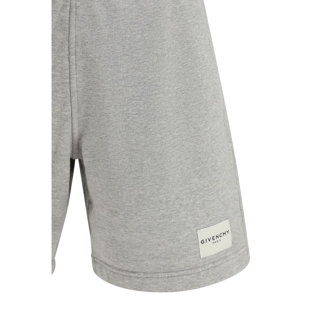 Givenchy Gray Cotton Bermuda Shorts - Image 3