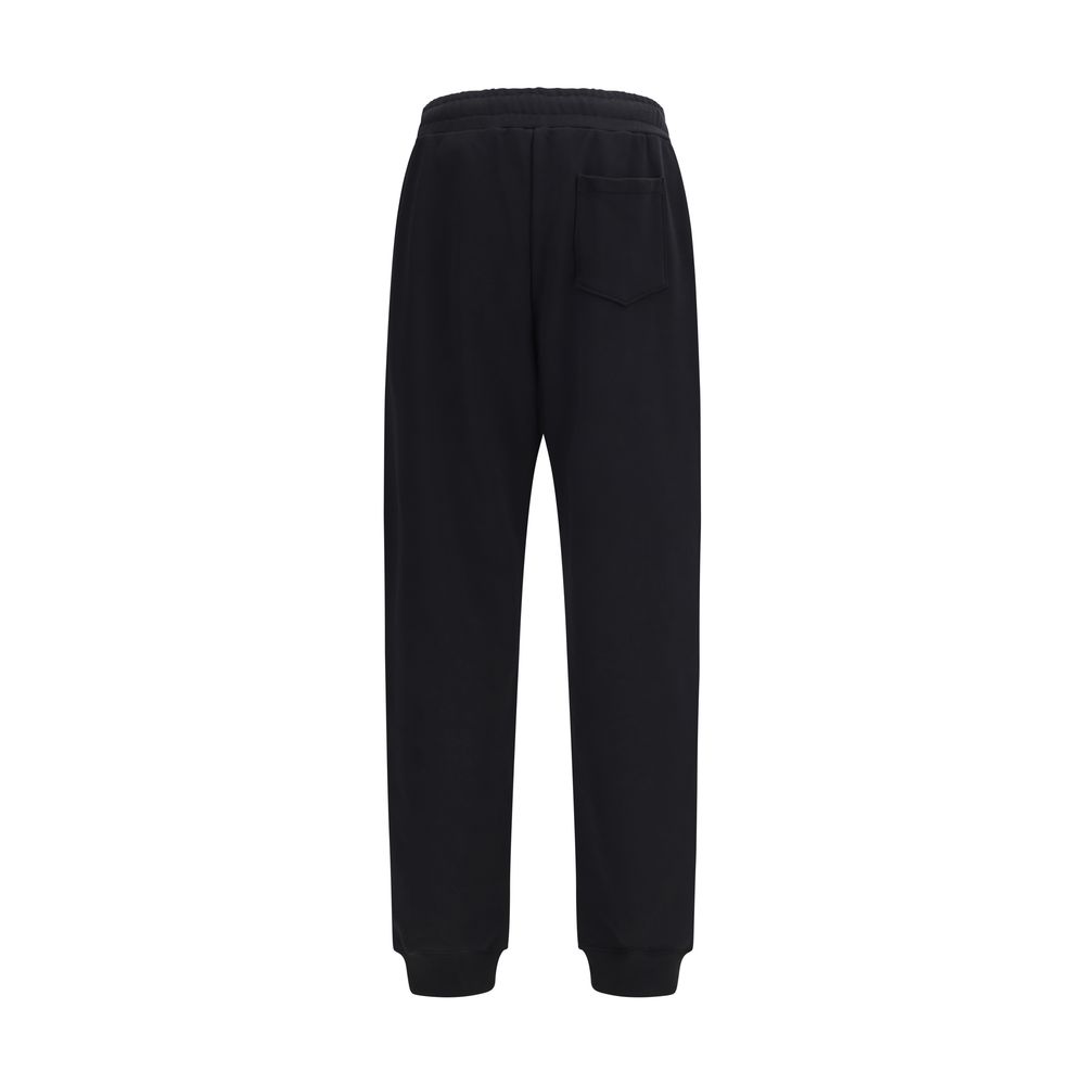 Moschino Black Cotton Casual Pants - Image 2