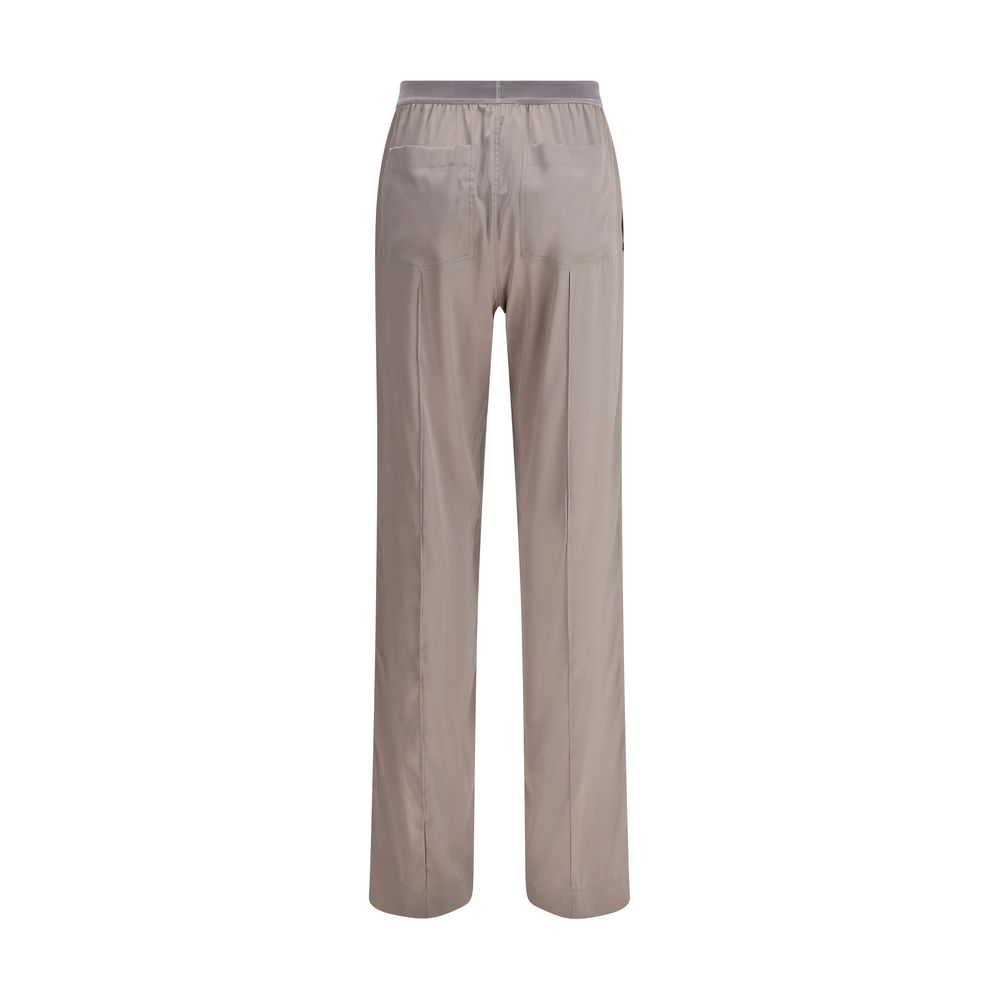 Tom Ford Silver Elastane Casual Pants - Image 2