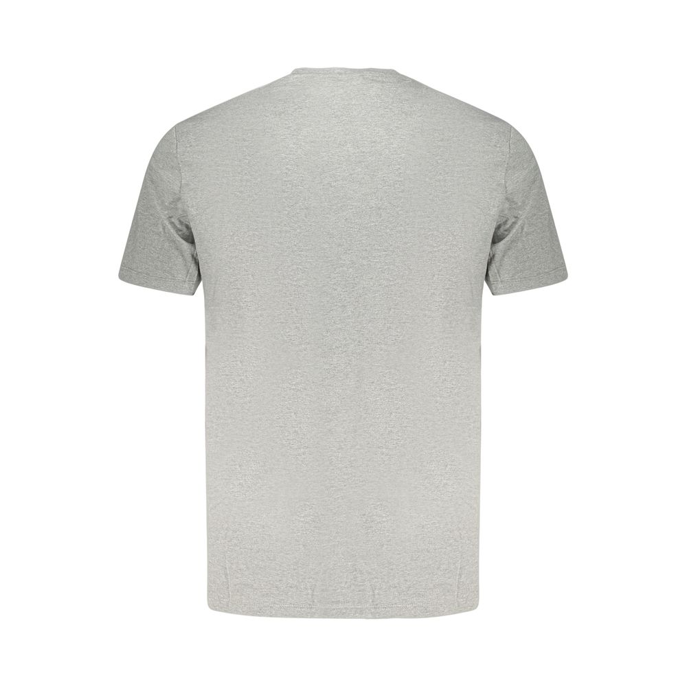 Calvin Klein Grigio Cotton Men T-Shirt - Image 2
