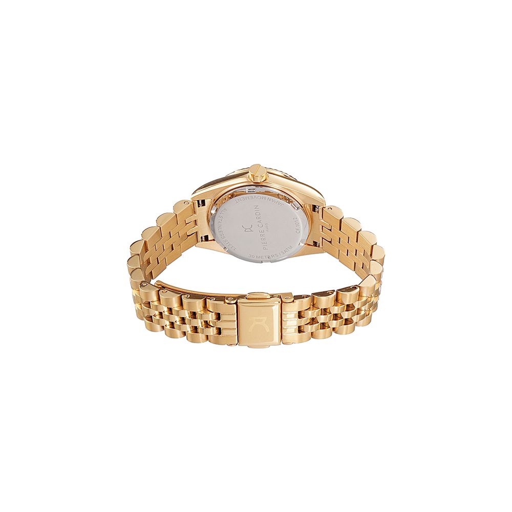 Pierre Cardin Gold Stainless Steel Bracelet Watch - Image 3