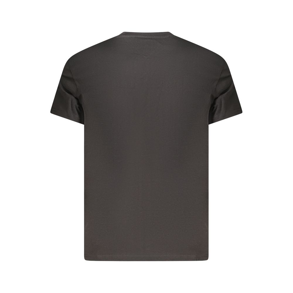 Tommy Hilfiger Black Cotton Mens T-Shirt - Image 2