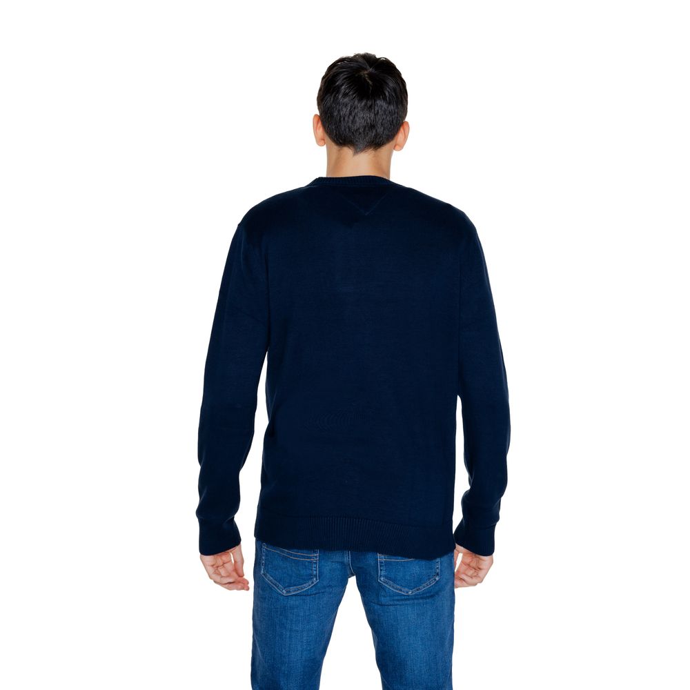 Tommy Hilfiger Jeans Blue Organic Cotton Sweatshirt - Image 2