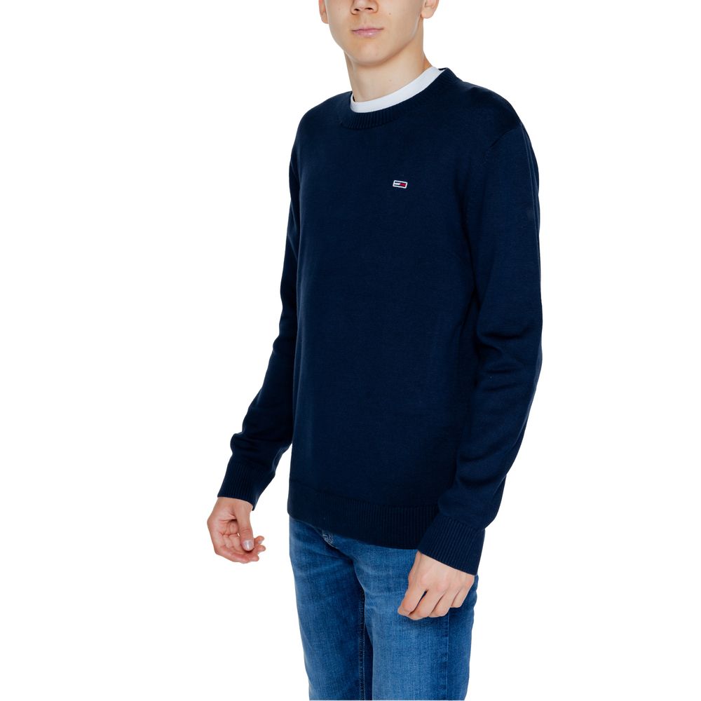 Tommy Hilfiger Jeans Blue Organic Cotton Sweatshirt - Image 3