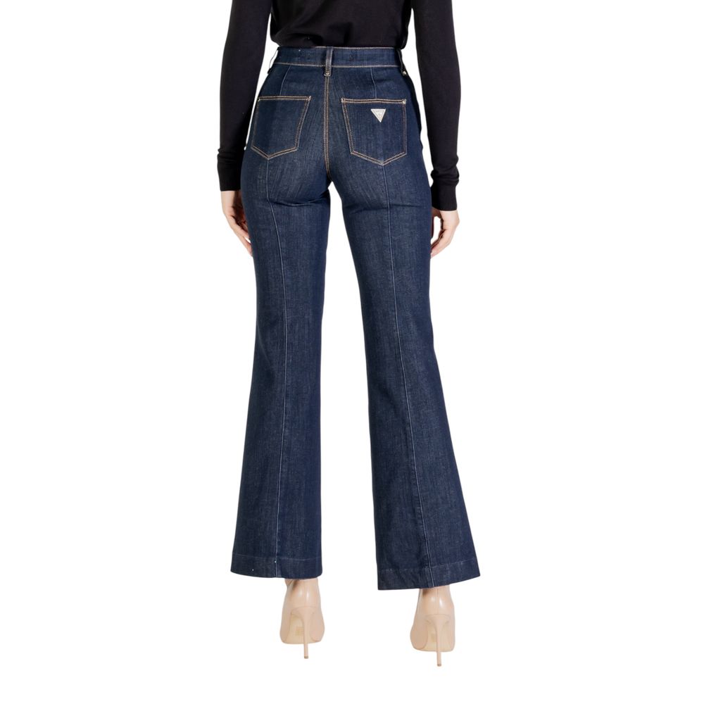 Guess Blue Cotton Bootcut Jeans - Image 2