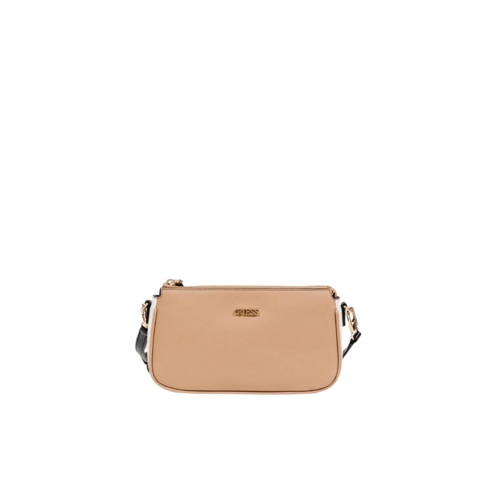 Guess Beige Polyethylene Handbag - Image 3