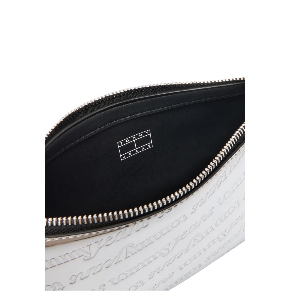 Tommy Hilfiger Jeans Silver Polyethylene Handbag - Image 4