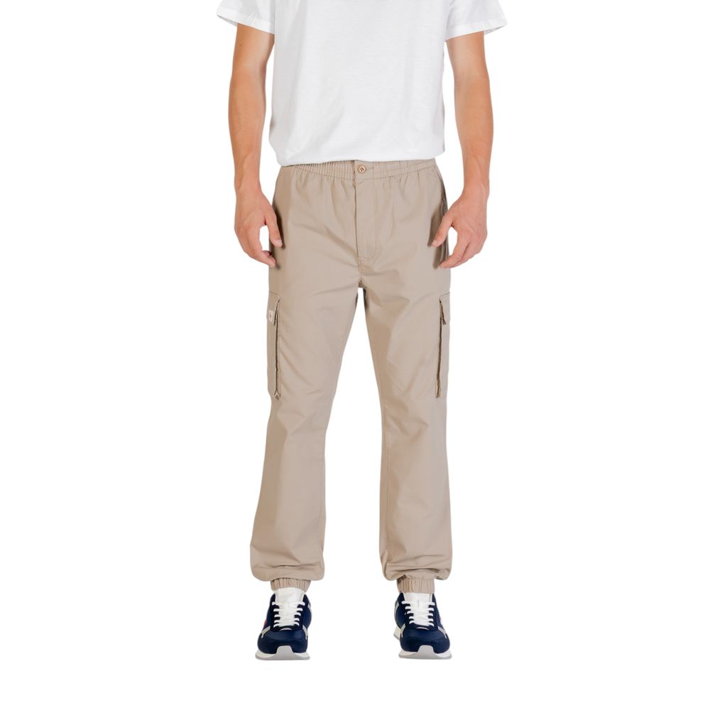 Calvin Klein Jeans Brown Cotton Cargo Pants