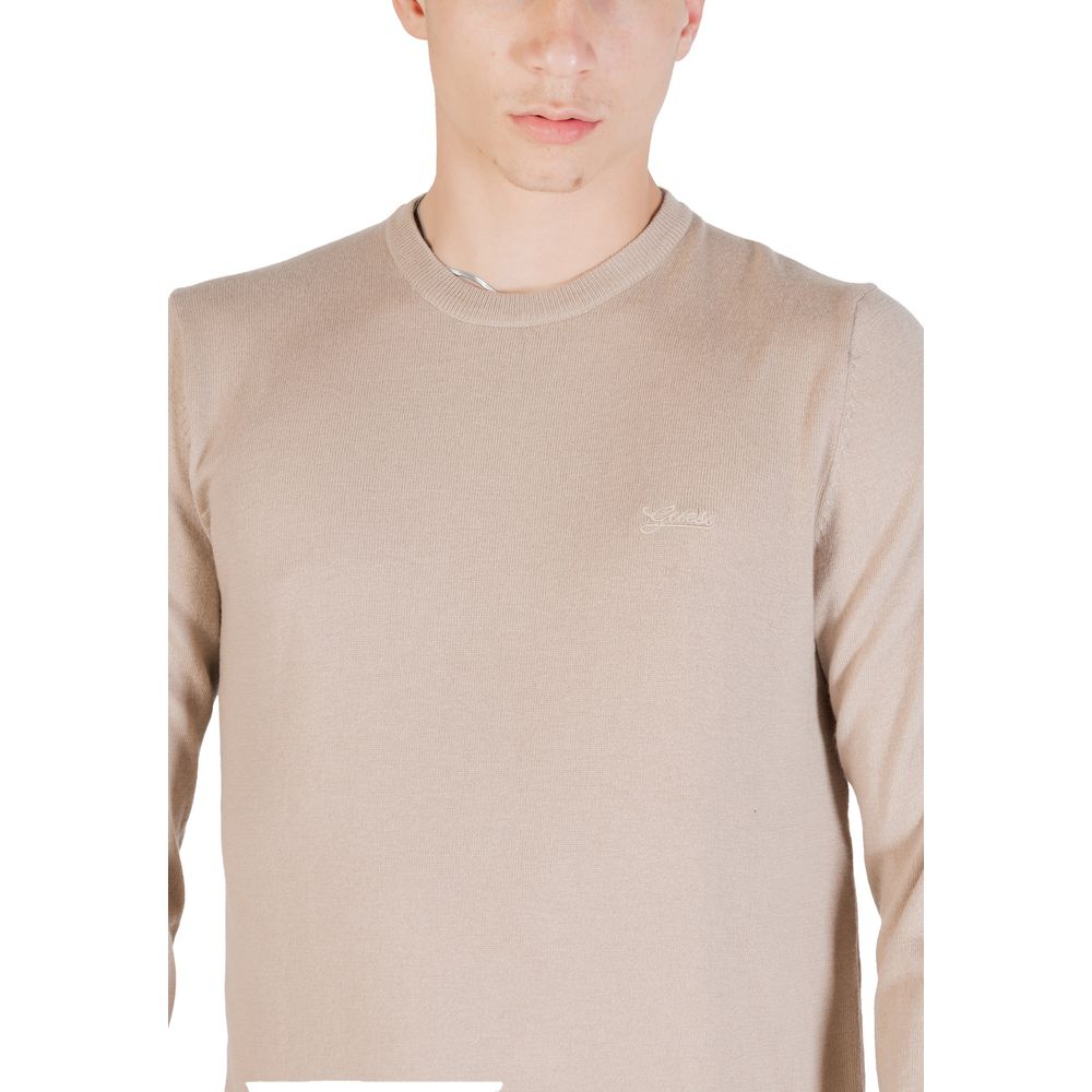 Guess Beige Polyester Sweatshirt - Image 5
