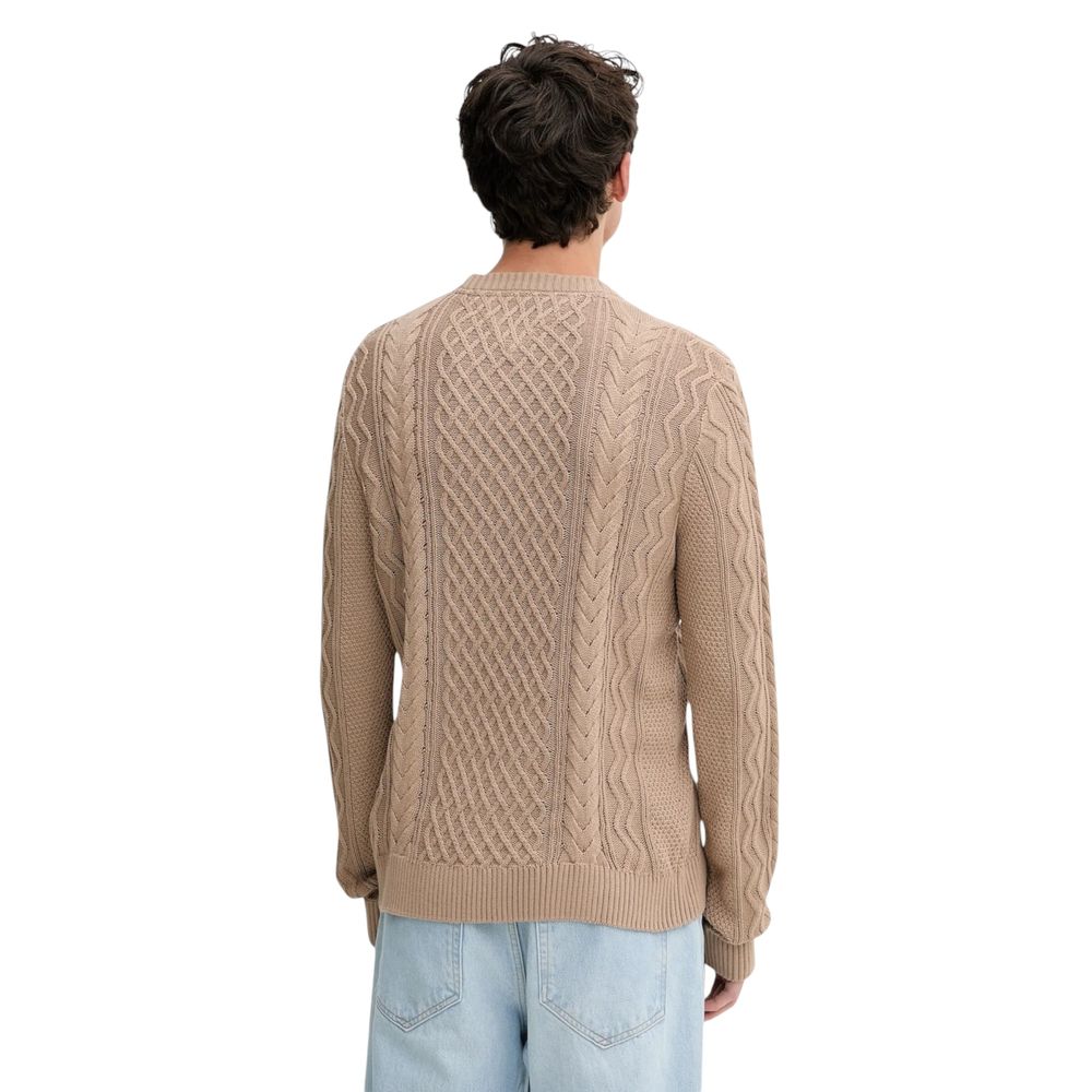 Tommy Hilfiger Jeans Beige Recycled Cotton Sweatshirt - Image 3