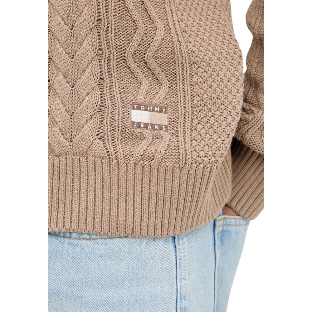 Tommy Hilfiger Jeans Beige Recycled Cotton Sweatshirt - Image 4