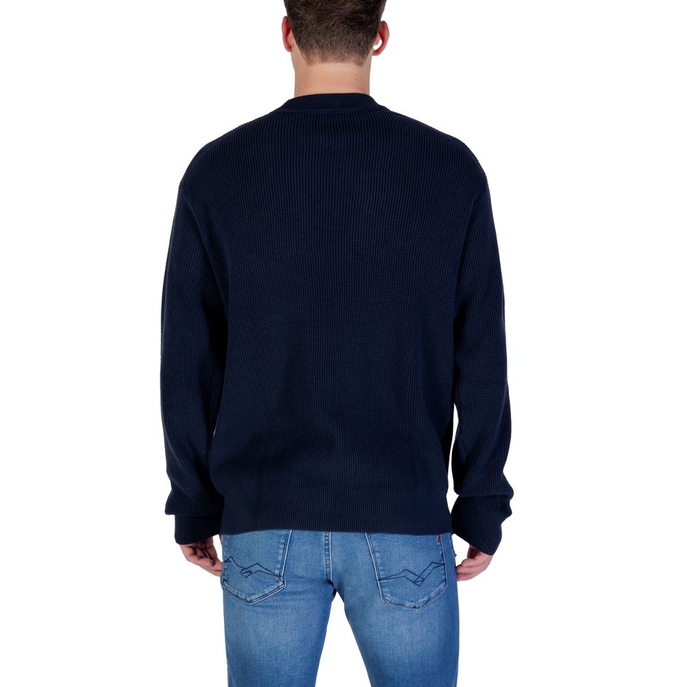 Calvin Klein Jeans Blue Cotton Sweatshirt - Image 2