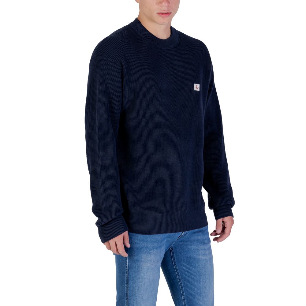 Calvin Klein Jeans Blue Cotton Sweatshirt - Image 3