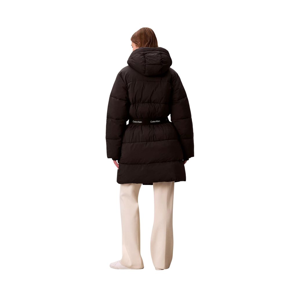 Calvin Klein Jeans Black Polyamide Coat - Image 2