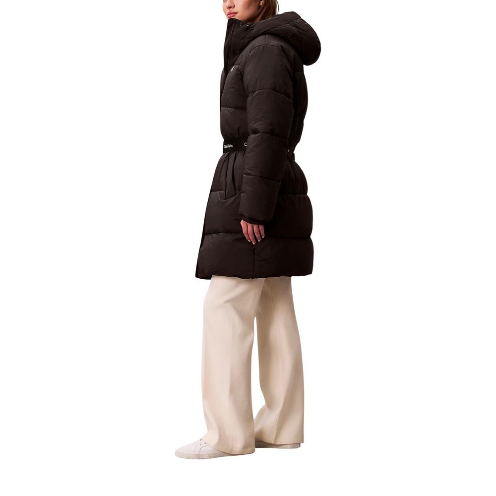 Calvin Klein Jeans Black Polyamide Coat - Image 4