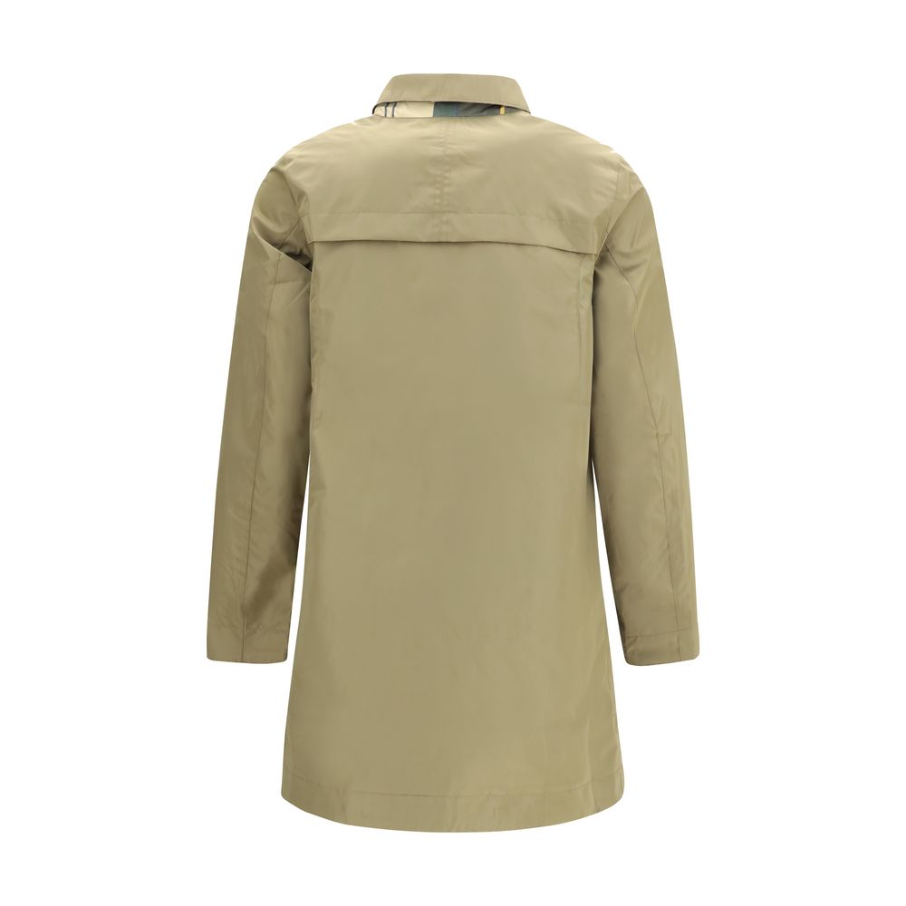 Barbour Bicolor Polyester Trench Coat - Image 3
