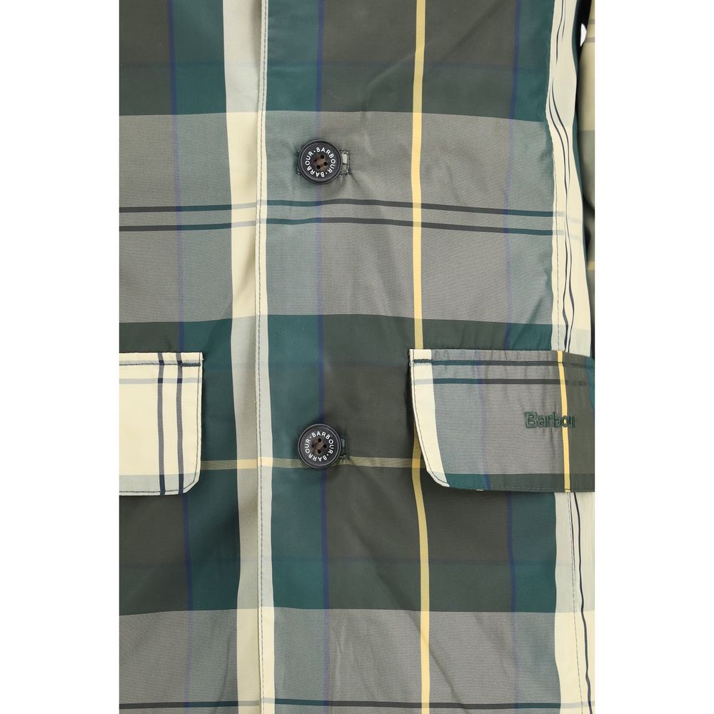 Barbour Bicolor Polyester Trench Coat - Image 5