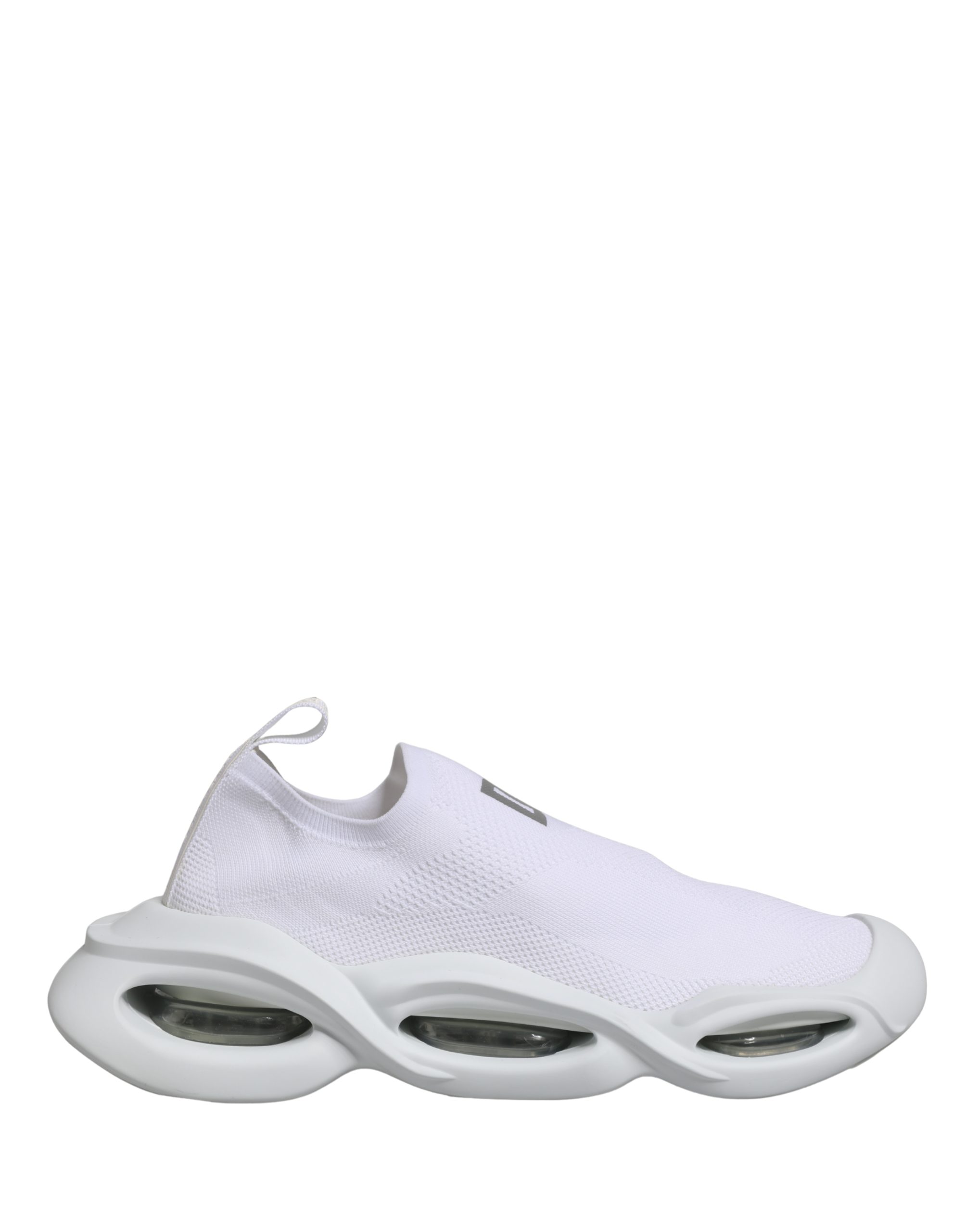 Dolce & Gabbana White Slip On Wave Low Top Sneakers Shoes - Image 2