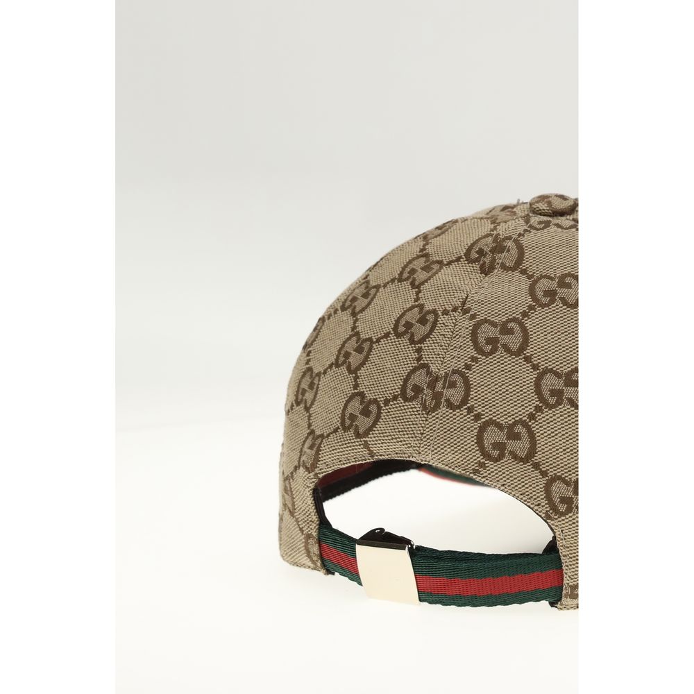 Gucci Brown Cotton Cap (Baseball Hat) - Image 3