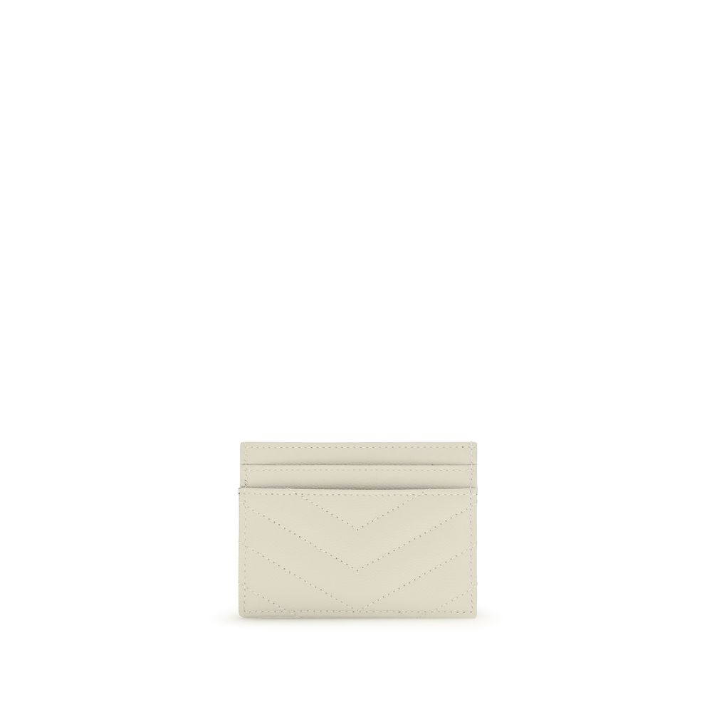 Saint Laurent Beige Calf Leather Bos Taurus Wallet - Image 2
