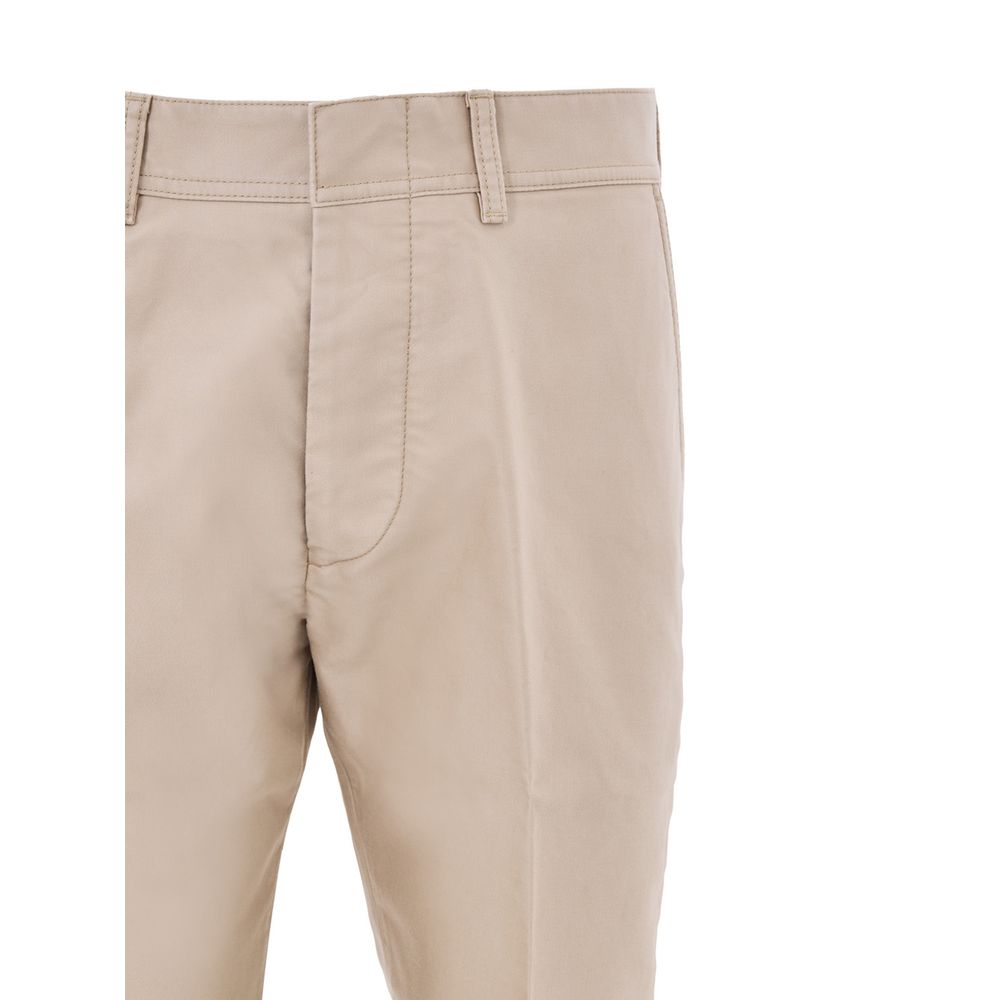 Tom Ford Beige Cotton Chino Pants - Image 5