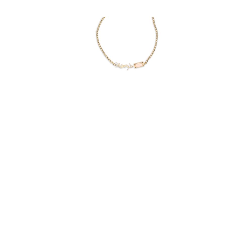 Saint Laurent Gold Metal Bracelet - Image 3