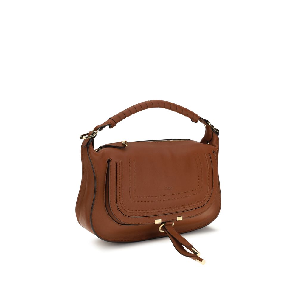 ChloƩ Brown Calf Leather Bos Taurus Shoulder Bag - Image 2