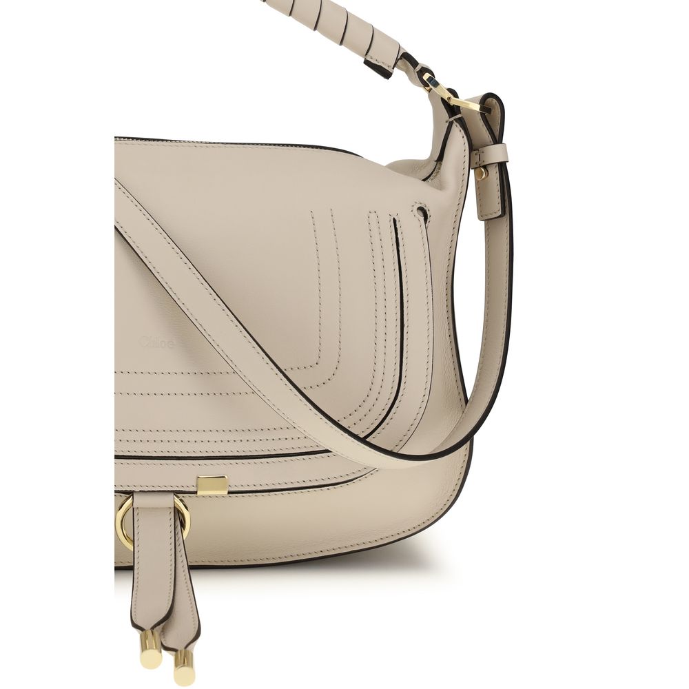 ChloƩ Beige Calf Leather Bos Taurus Shoulder Bag - Image 4