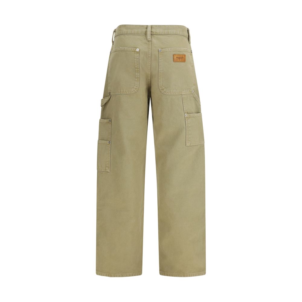 Alexander Wang Bicolor Cotton Cargo Pants - Image 2