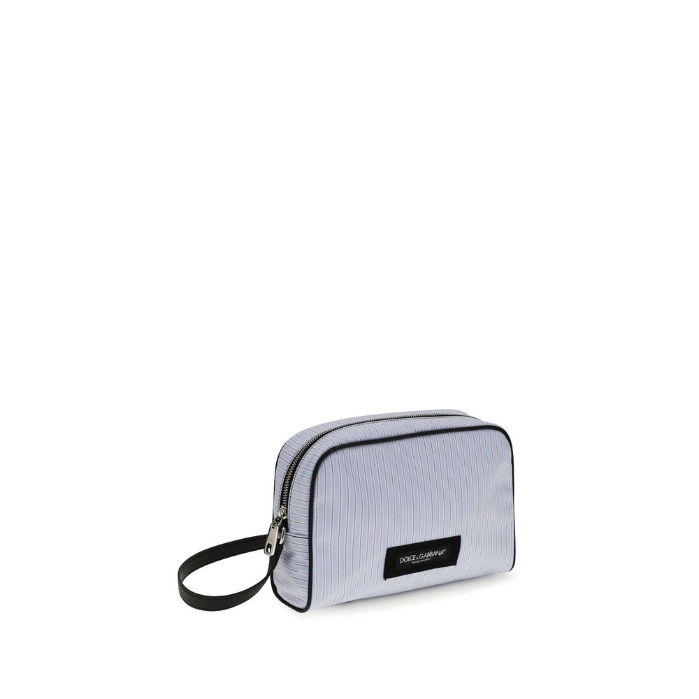Dolce & Gabbana Blue Cotton Handbag - Image 2