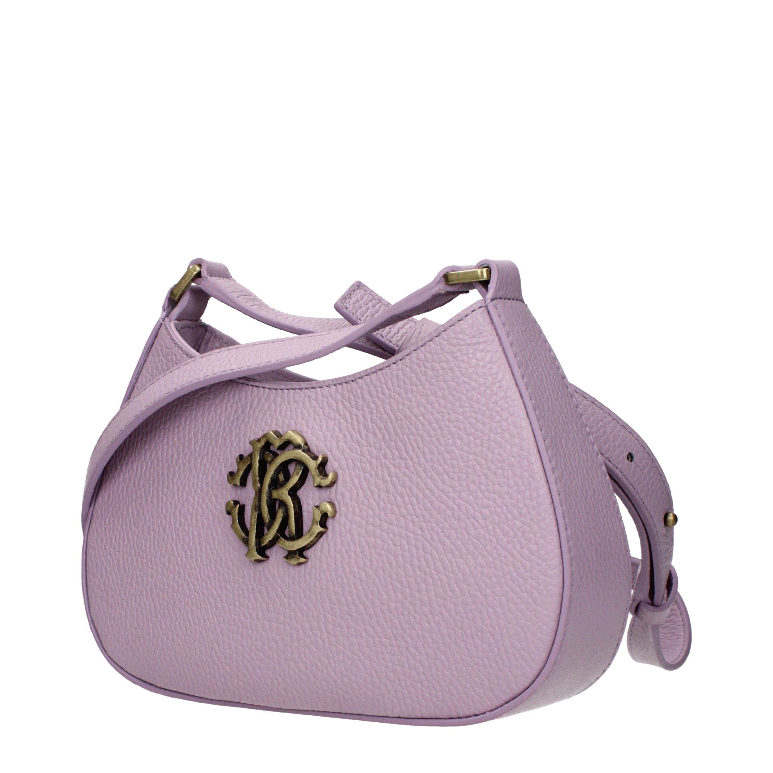 Roberto Cavalli Pink Leather Crossbody Bag - Image 2