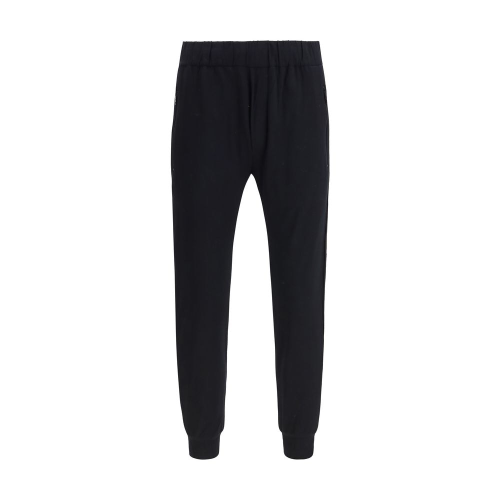 Prada Black Cotton Casual Pants